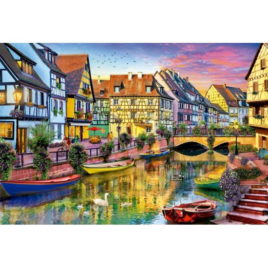 Educa Canal de Colmar Puzzle, Frankreich 4000 Teile