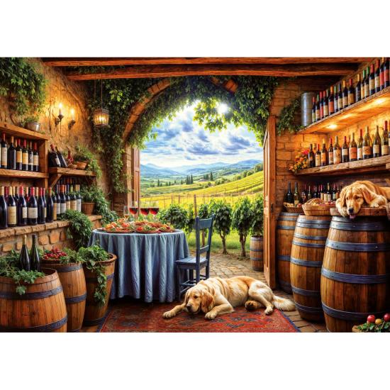 Puzzle Educa Canes et Vinum 1000 Teile