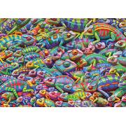 Puzzle Educa Chamäleon-Chaos 1000 Teile