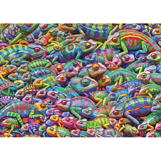 Puzzle Educa Chamäleon-Chaos 1000 Teile
