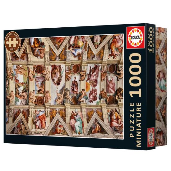 Puzzle Educa Sixtinische Kapelle (Miniaturteile) 1000 Teile