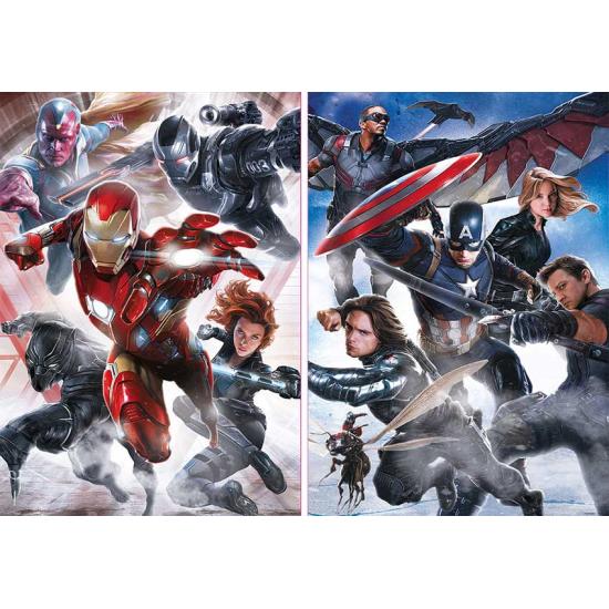 Educa Captain America Puzzle 2 x 500 Teile