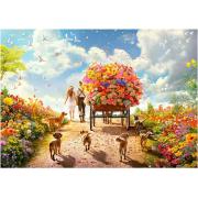Educa Blumenwagen-Puzzle 1000 Teile