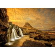Educa Kirkjufellsfoss Wasserfall-Puzzle, Island 1000 Teile