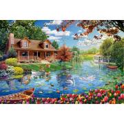 Educa Little House on the Lake Puzzle 5000 Teile