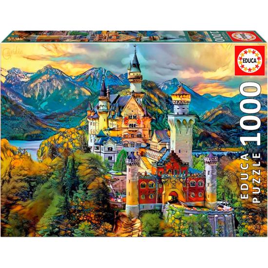 Educa Schloss Neuschwanstein Puzzle 1000 Teile