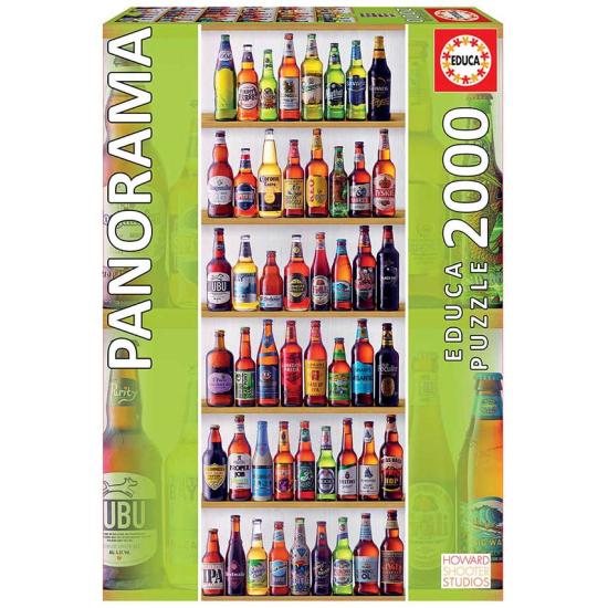 Educa Beers of the World Puzzle 2000 Teile