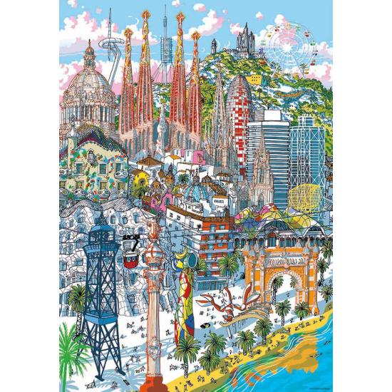 Educa City Barcelona 200-teiliges Puzzle