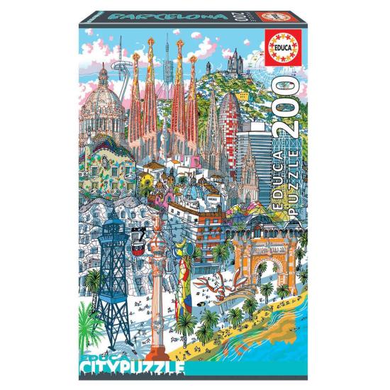 Educa City Barcelona 200-teiliges Puzzle