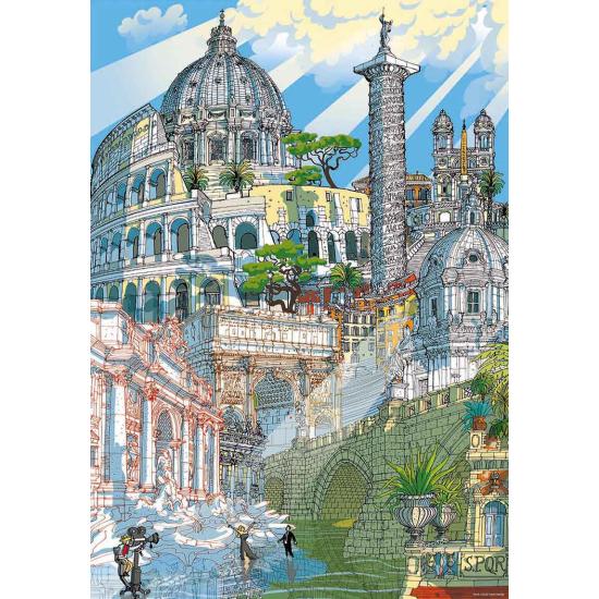 Educa City Rom Puzzle 200 Teile