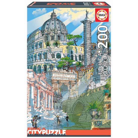 Educa City Rom Puzzle 200 Teile