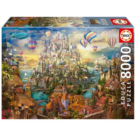 Educa City of Dreams Puzzle 8000 Teile