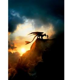 Puzzle Educa How to Train Dragon 1000 Teile