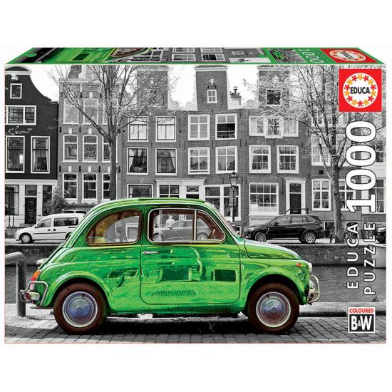 Educa Auto in Amsterdam Puzzle mit 1000 Teilen