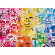 Puzzle Educa Farbcollage 500 Teilen