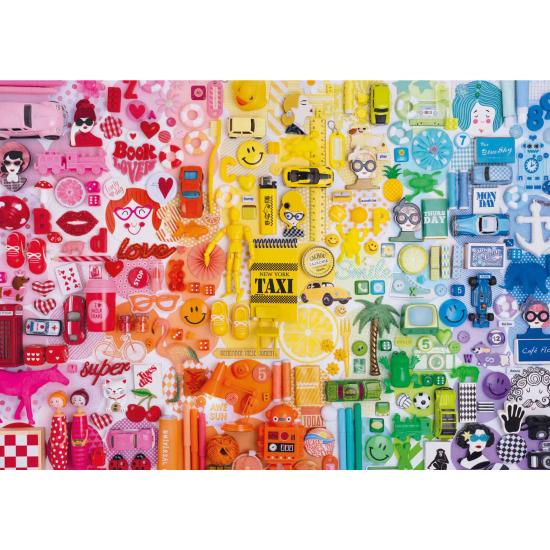 Puzzle Educa Farbcollage 500 Teilen