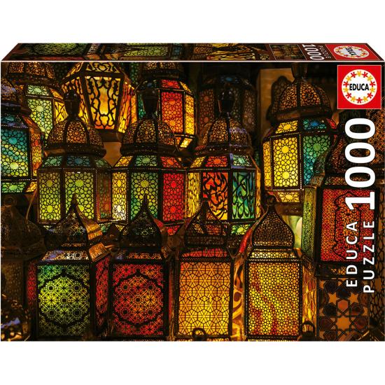 Educa Laternen-Collage-Puzzle 1000 Teile