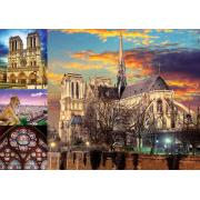 Educa Collage-Puzzle von Notre Dame 1000 Teile