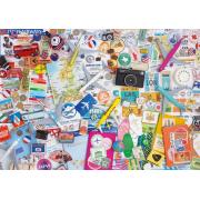 Puzzle Educa Reisecollage 1000 Teile