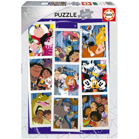 Puzzle Educa Collage Disney 100 von 1000 Teilen Puzzle Educa Collage Disney 100 von 1000 Teilen