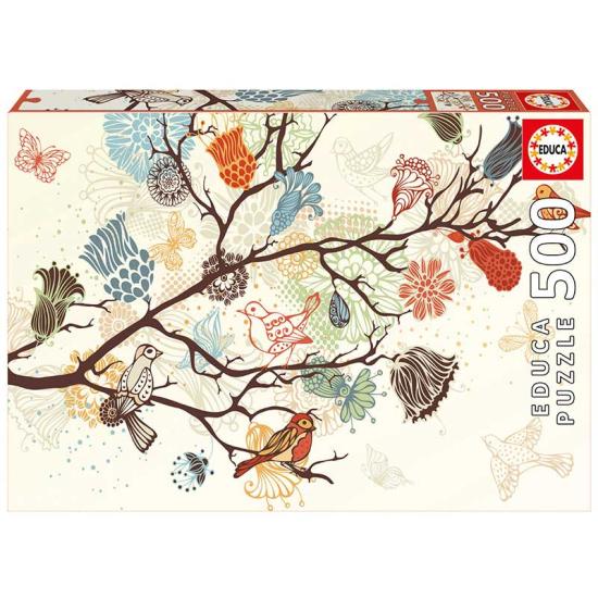 Educa Blumenkompositionspuzzle mit 500 Teilen