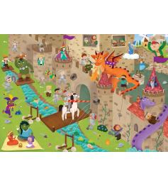 Puzzle Educa Detectives Das Schloss mit 50 Teilen