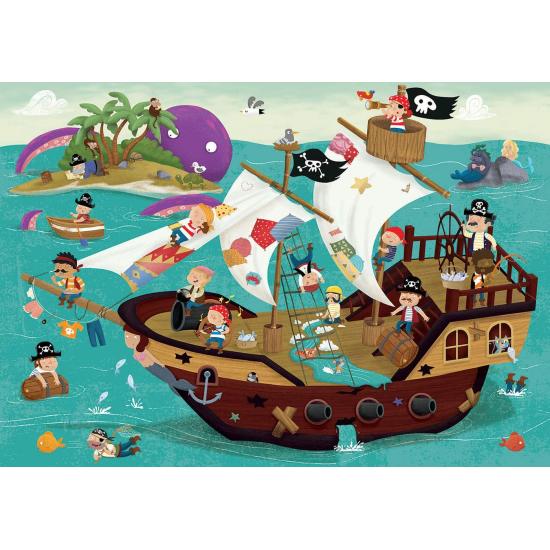 Educa Pirate Detectives XXL-Puzzle mit 50 Teilen