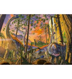 Educate Curious Dinosaurs-Puzzle mit 500 Teilen