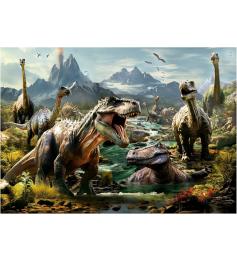 Puzzle Educa Fierce Dinosaurs mit 1000 Teilen
