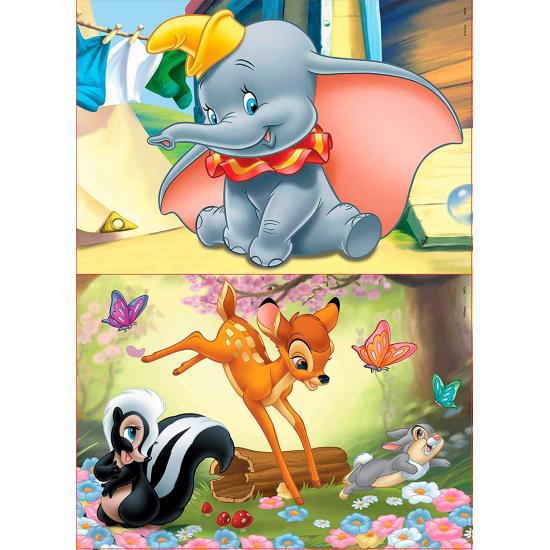 Educa Disney Animals Puzzle aus 2 x 16 Holzteilen