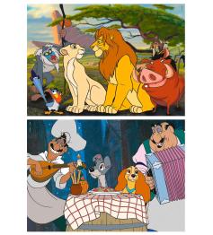 Puzzle Educa Disney Animals mit 2 x 48 Teile