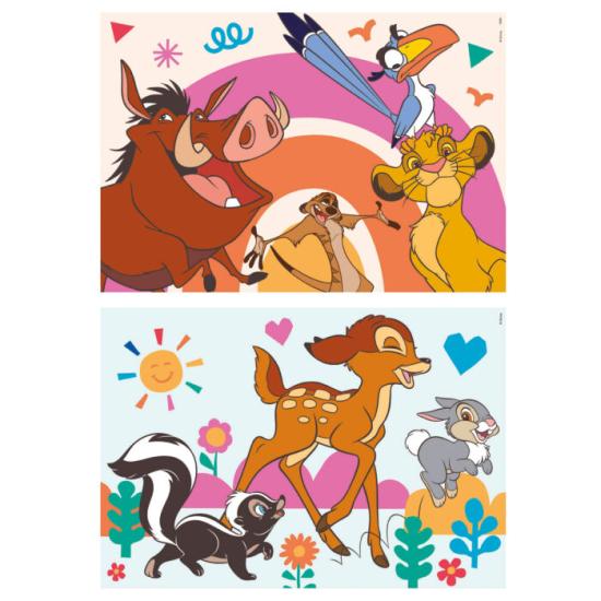 Puzzle Educa Disney Animals 2x16 Teile Holz