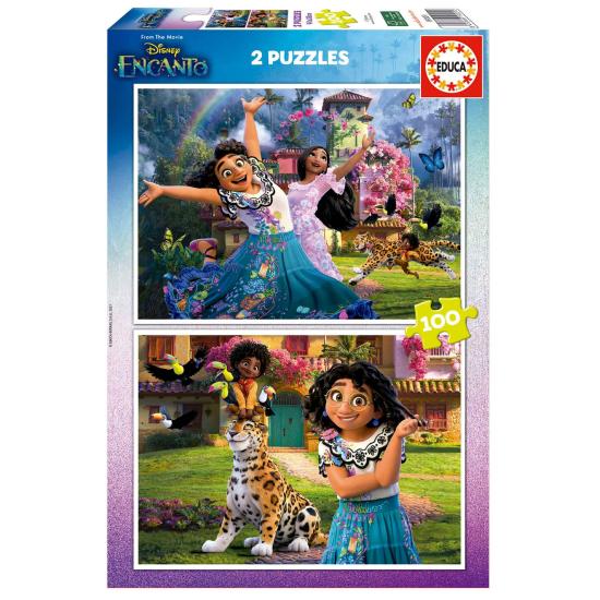 Educa Disney Charm Puzzle 2 x 100 Teile