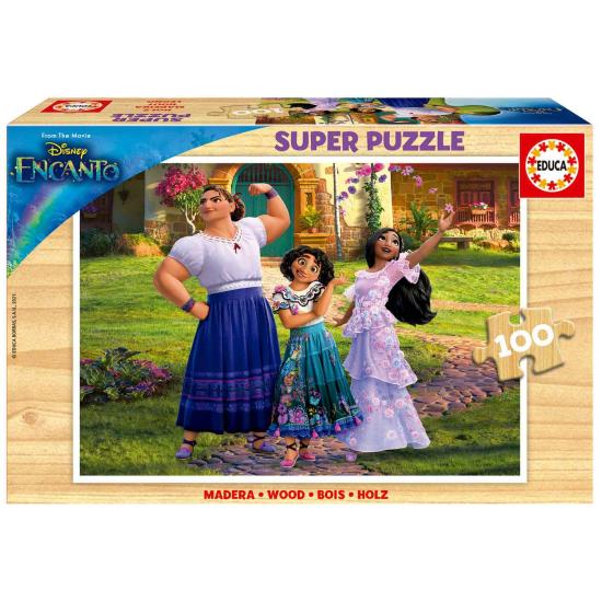 Educa Disney Charm Puzzle 100 Teile Holz