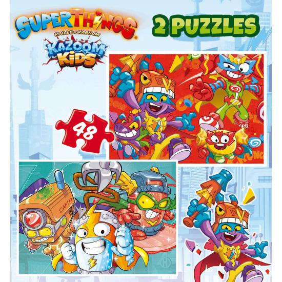 Educa Superthings Puzzle 2 x 48 Teile