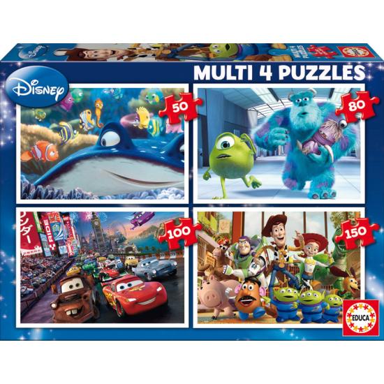Puzzle Educa Disney Pixar Multi Progressive 50+80+100+150