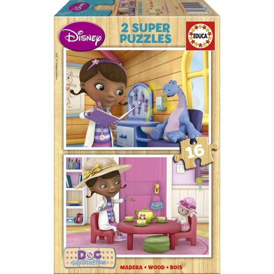 Educa Doc McStuffins Puzzle 2 x 16 Teile