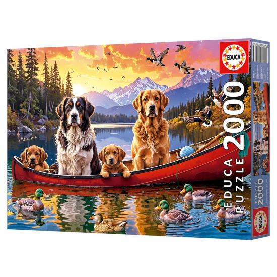 Puzzle Educa Sonntag Mit Den Kindern 2000 Teile