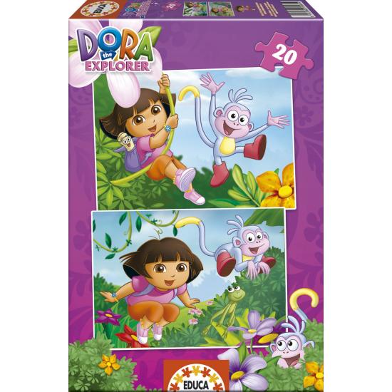 Educa Dora the Explorer Puzzle 2 x 20 Teile