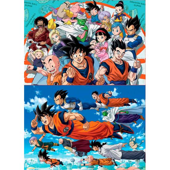 Puzzle Educa Dragon Ball Super 2 x 100 Teile