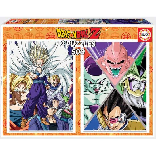 Educa Dragon Ball Z Puzzle mit 2 x 500 Teilen