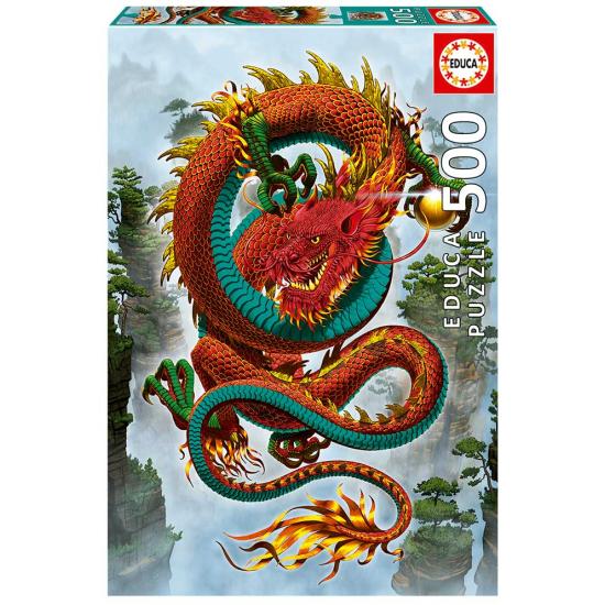 Educa Drache des Glücks Puzzle 500 Teile