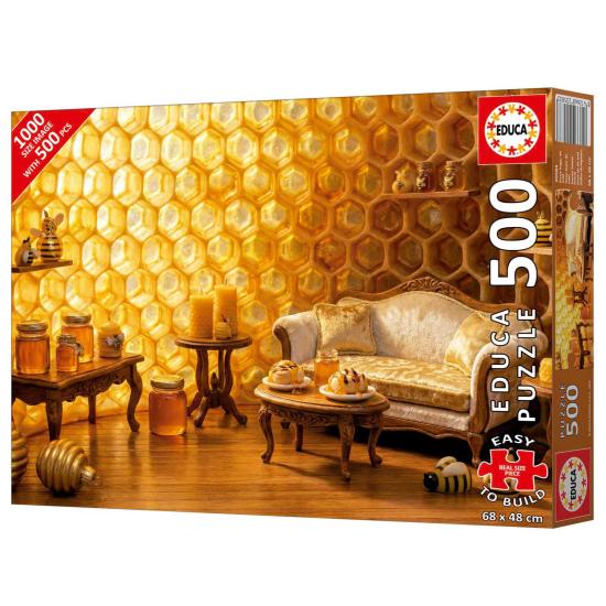 Puzzle Educa Honigsüßes Zuhause XXL 500 Teile