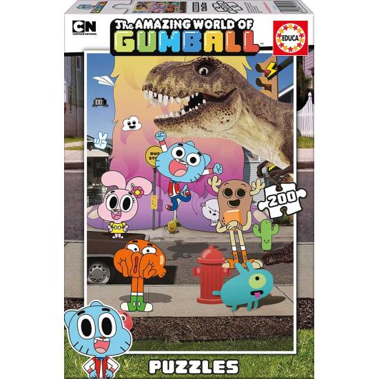 Puzzle Educa Die fantastische Welt von Gumball 200 Teile