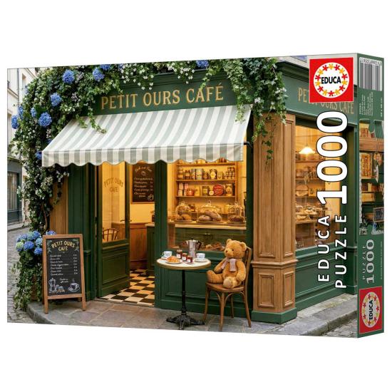 Puzzle Educa Das Café Des Kleinen Bären 1000 Teile