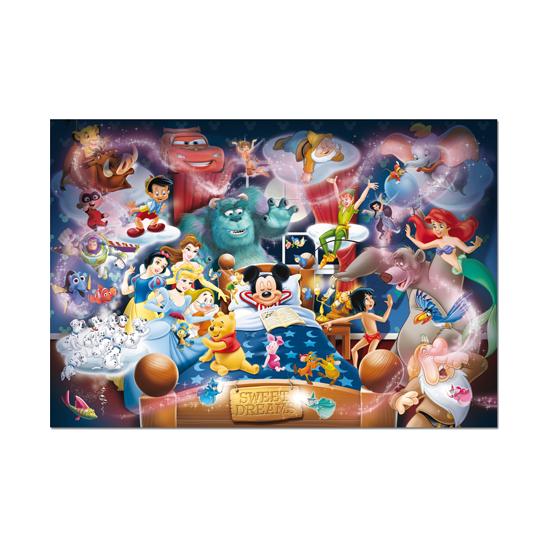 Das 1000-Teile-Puzzle verwirklicht den Traum von Micky Maus