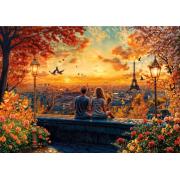 Puzzle Educa Liebende In Paris mit 1500 Teile