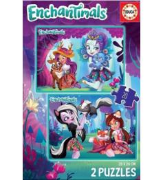 Educa Enchantimals Puzzle 2 x 20 Teile