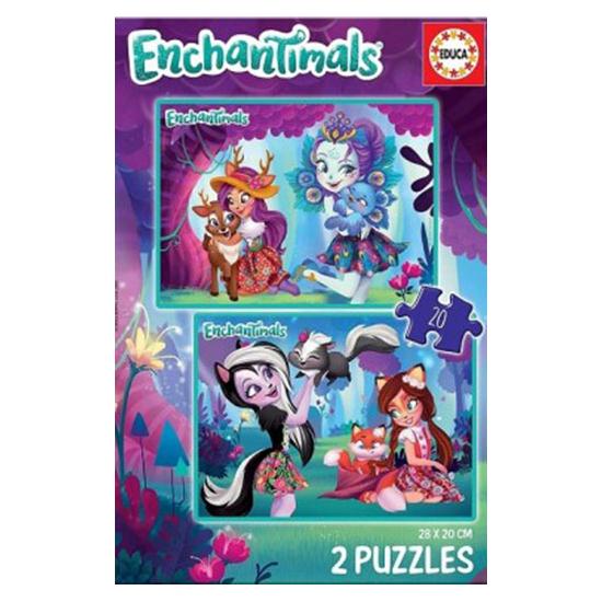 Educa Enchantimals Puzzle 2 x 20 Teile