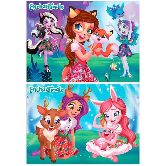 Educa Enchantimals Puzzle 2 x 48 Teile